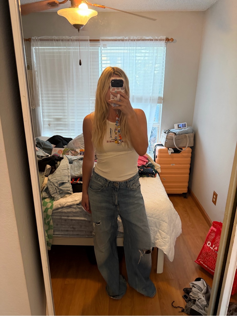 ZARA BAGGY JEANS - Picture 4 of 16